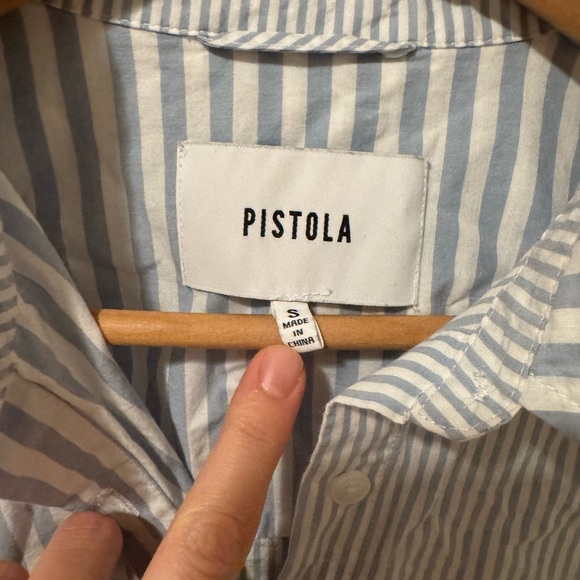 Pistola Blue Striped Shirt - Picture 2 of 3